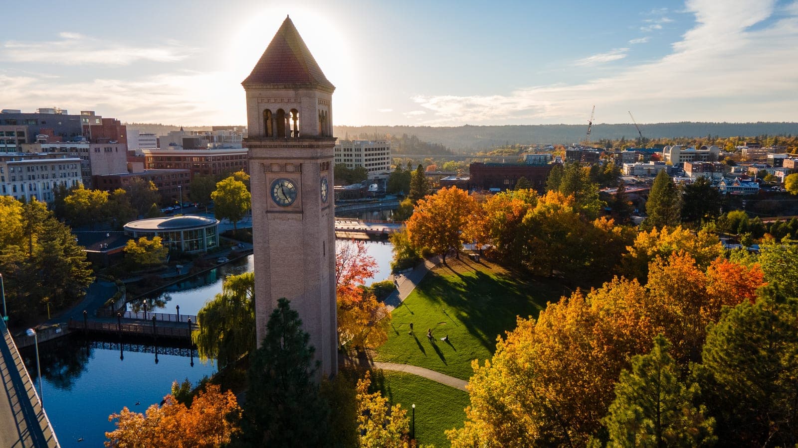 A view of Spokane, WA
